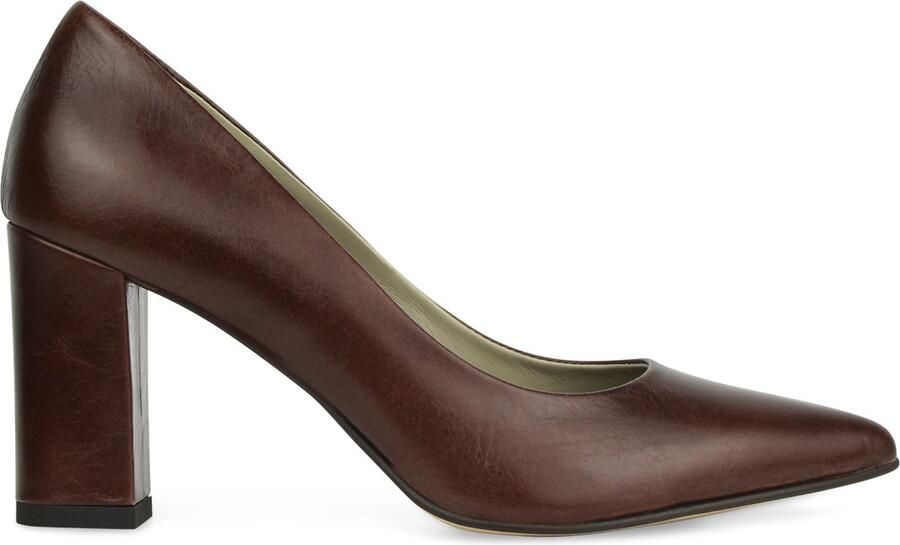 Noë Shoes Nirma Pump Coffee Vintage