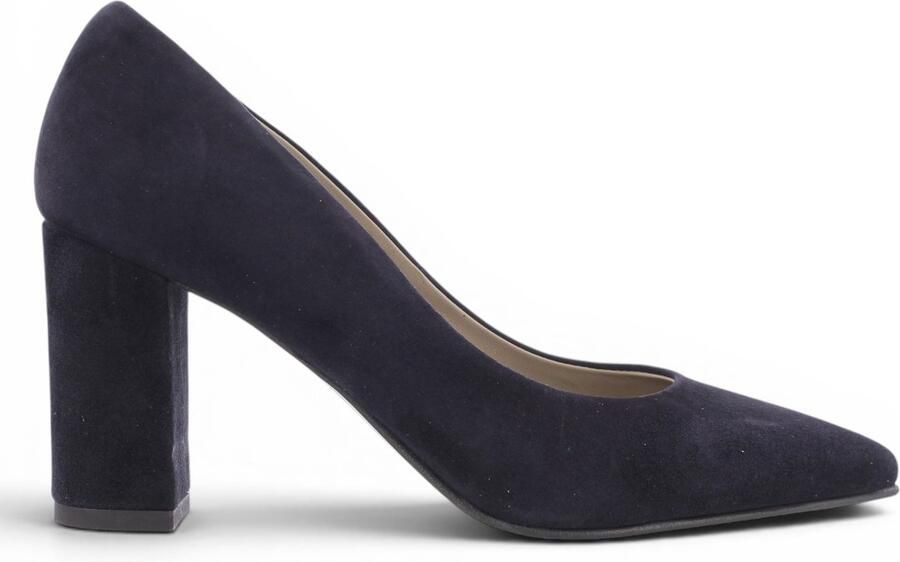 Noë Shoes Nirma Pump Navy Suede