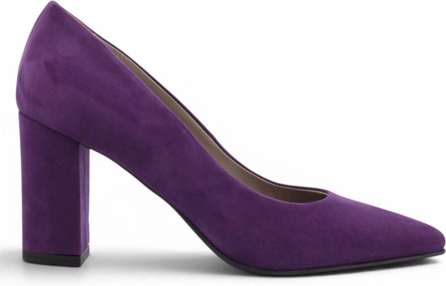 Noë Shoes Nirma Pump Purple Suede