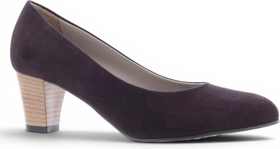 Noë Shoes Nora Pump Dark Brown Suede