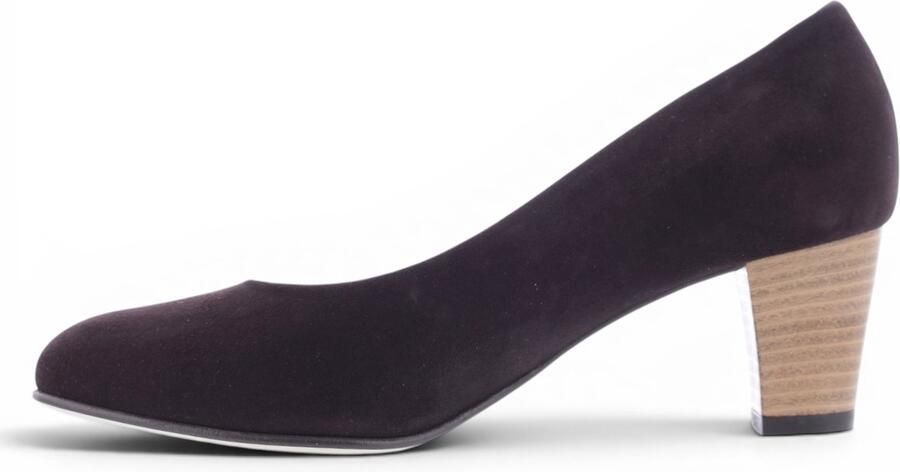 Noë Shoes Nora Pump Dark Brown Suede