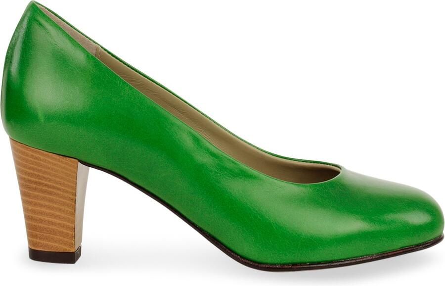 Noë Shoes Nora Pump Emerald Vintage