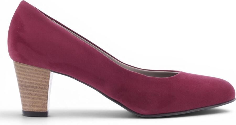 Noë Shoes Nora Pump Ruby Suede