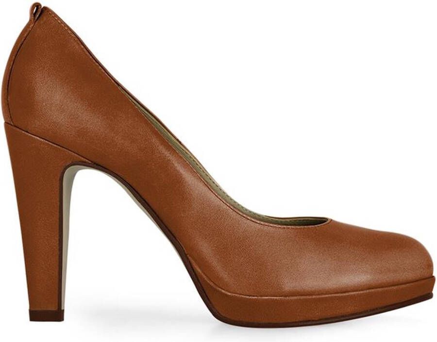 Noë Shoes Nabla Pump Mid Brown