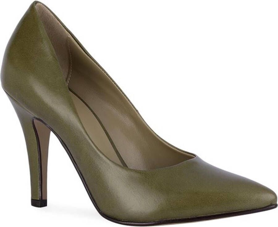 Noë Shoes Nicole Pump Army