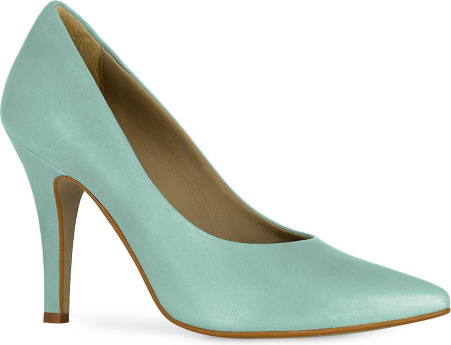 Noë Shoes Nicole Pump Light Teal