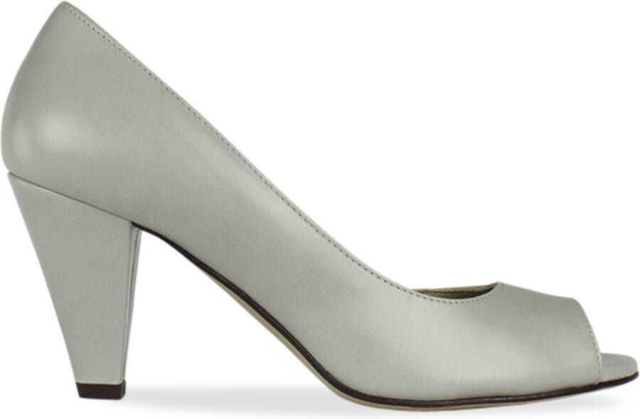 Orizonte BV Noë Shoes Nicolina Peeptoe Light Grey