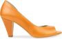 Noë Shoes Nicolina Peeptoe Pumpkin - Thumbnail 1