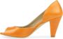 Noë Shoes Nicolina Peeptoe Pumpkin - Thumbnail 2