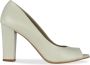 Noë Shoes Nicoline Peeptoe Cream - Thumbnail 2