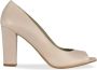 Noë Shoes Nicoline Peeptoe Powder - Thumbnail 1