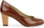 Noë Shoes Nora Pump Coffee - Thumbnail 1