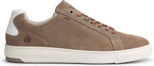 NoGRZ T.Telford Suede leren Herensneakers Taupe leer