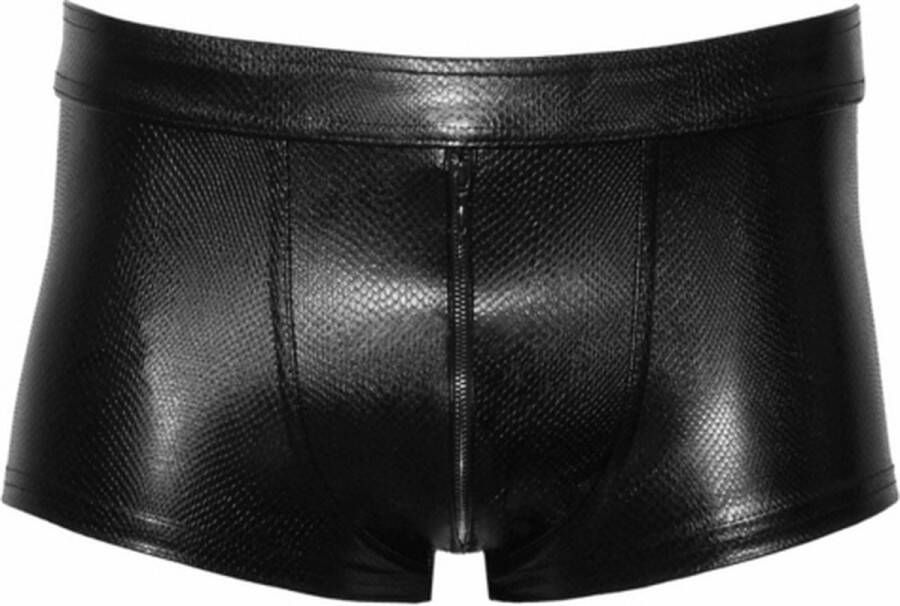 Noir Handmade Front Zipper Korte broek 2XL Zwart