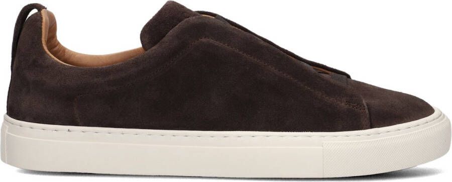 NOKWOL Lage Sneakers Heren Connor Maat: 46 Materiaal: Suède Kleur: Bruin - Foto 1