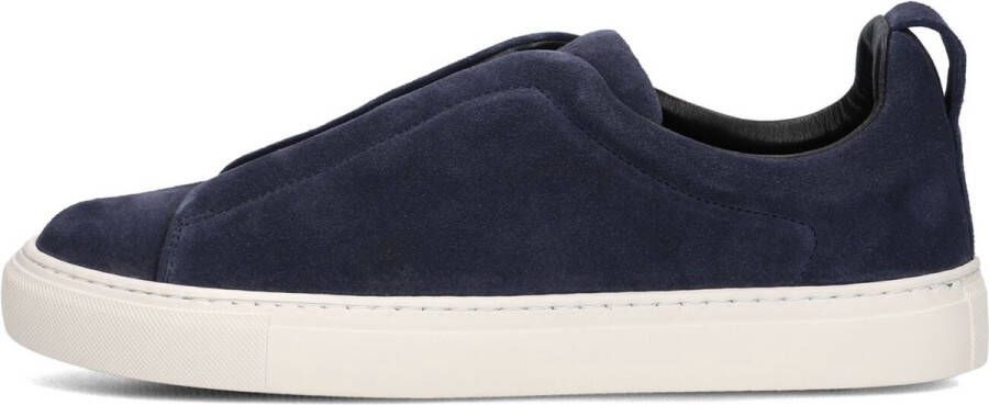 NOKWOL Lage Sneakers Heren Connor Maat: 45 Materiaal: Suède Kleur: Blauw