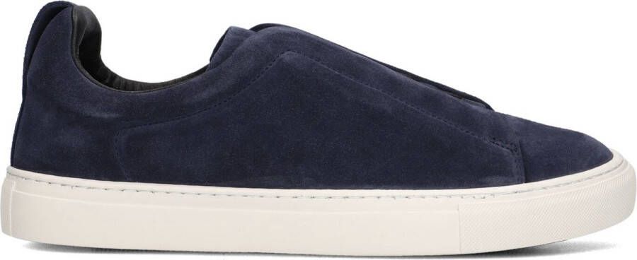 NOKWOL Lage Sneakers Heren Connor Maat: 41 Materiaal: Suède Kleur: Blauw
