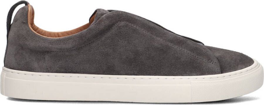NOKWOL Lage Sneakers Heren Connor Maat: 45 Materiaal: Suède Kleur: Grijs