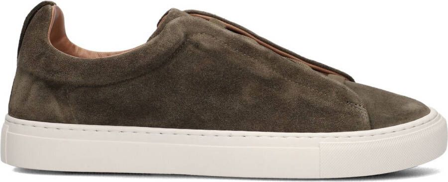 NOKWOL Connor Sneakers Suède Heren Groen