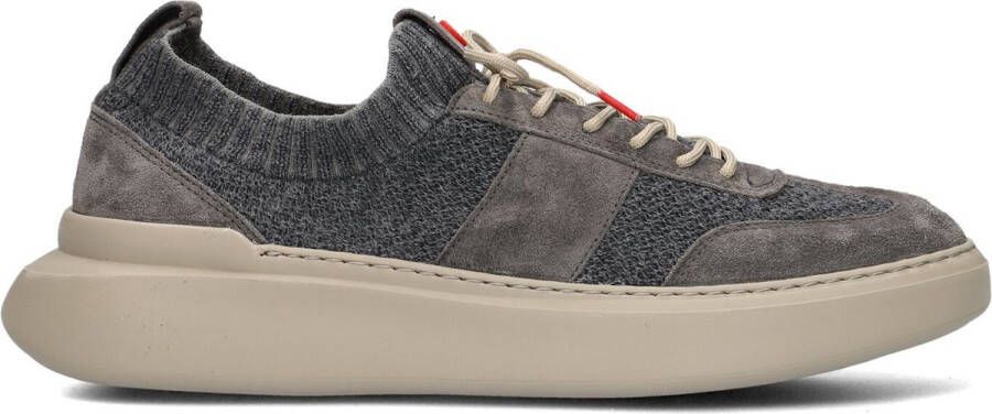 NOKWOL Lage Sneakers Heren Ronda Knit Maat: 45 Materiaal: Textiel Kleur: Grijs