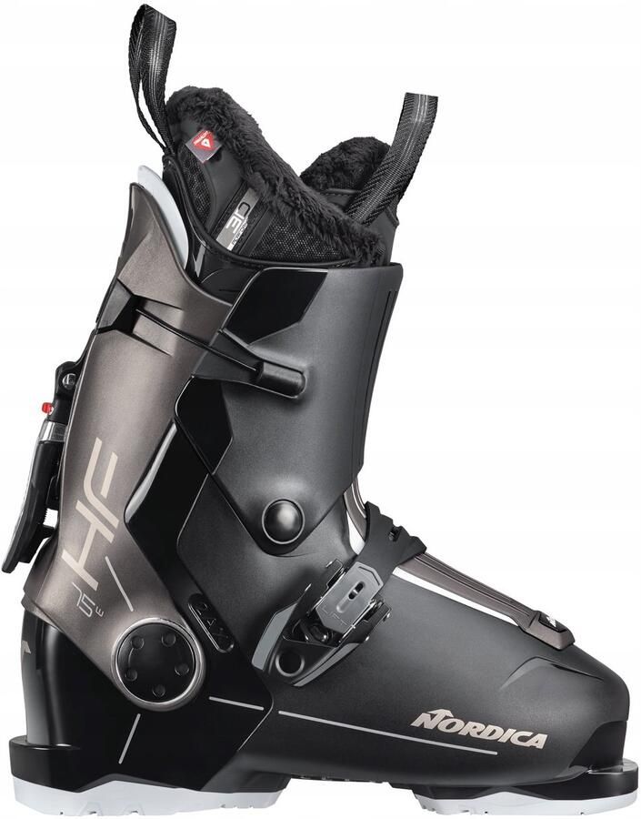 Nordica HF 75 W Skischoenen Zwart Brons Wit