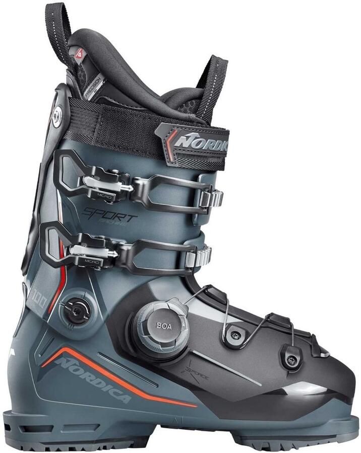 Nordica Sportmachine 3 100 BOA (GW) Ski schoenen Groen Zwart Rood