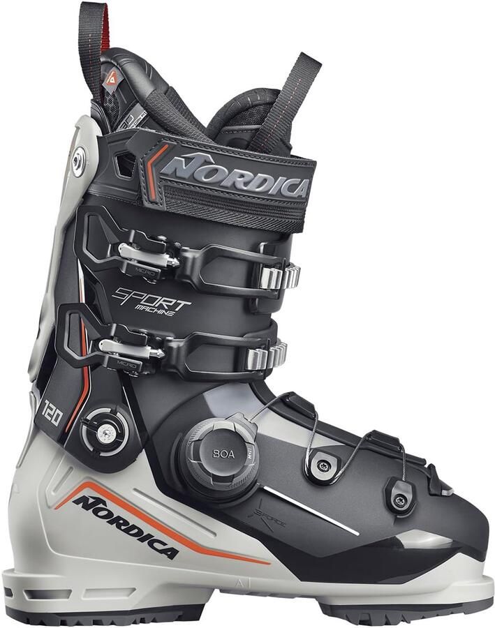 Nordica Sportmachine 3 120 BOA (GW) Skischoen Zwart Grijs Rood
