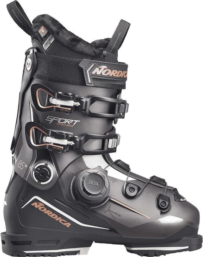 Nordica Sportmachine 3 85 W BOA (GW) Ski schoenen Brons Zwart Roze