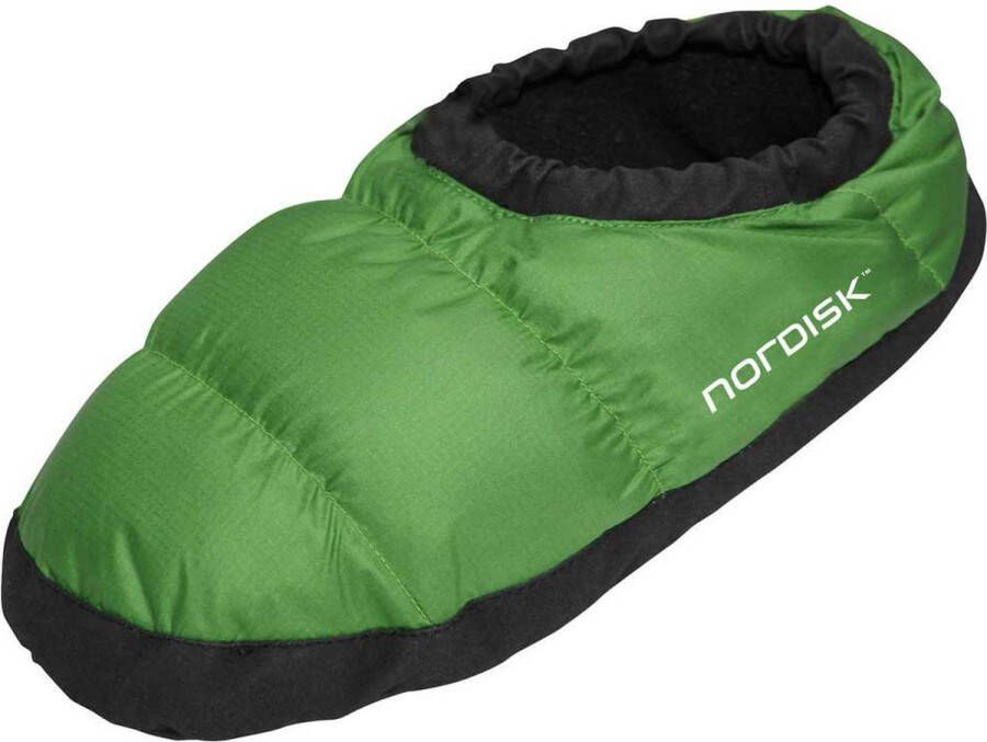 Nordisk Mos Down Shoes Pantoffels maat XS groen