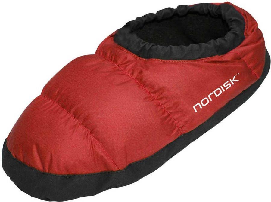 Nordisk Mos Down Shoes Pantoffels maat XS rood
