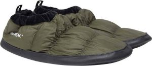 Nordisk Mos Down Slippers Dark Moss