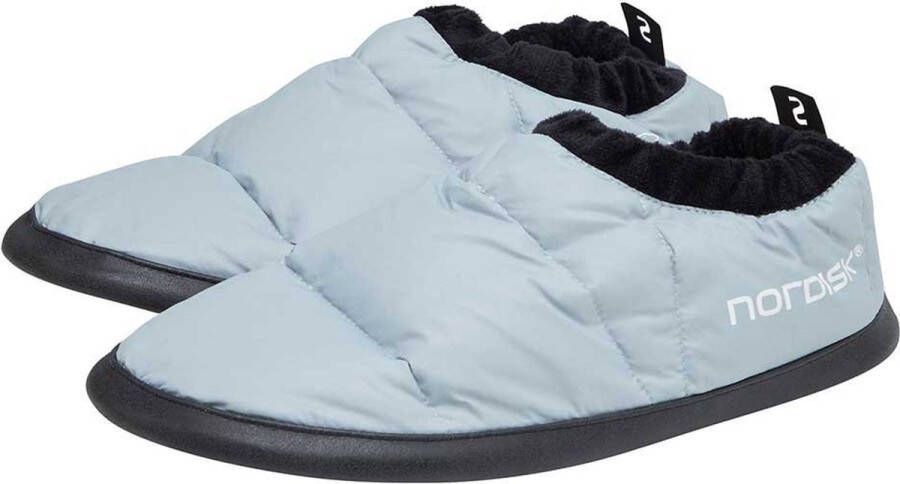 Nordisk Mos Down Slippers Pantoffels Blauw Man