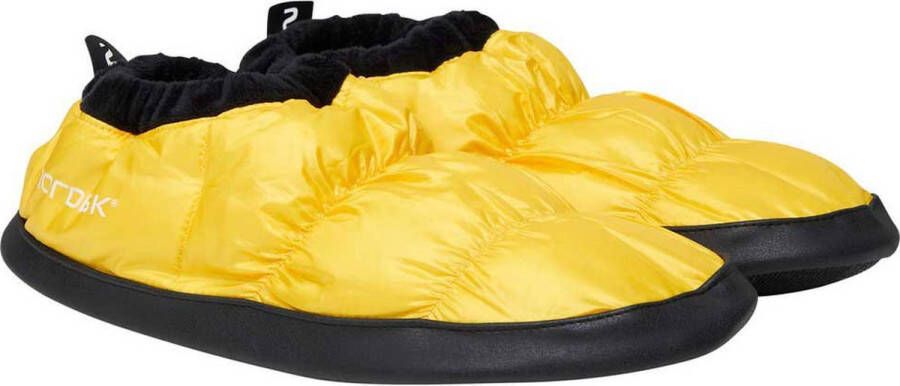 Nordisk Mos Down Slippers Pantoffels Geel Man