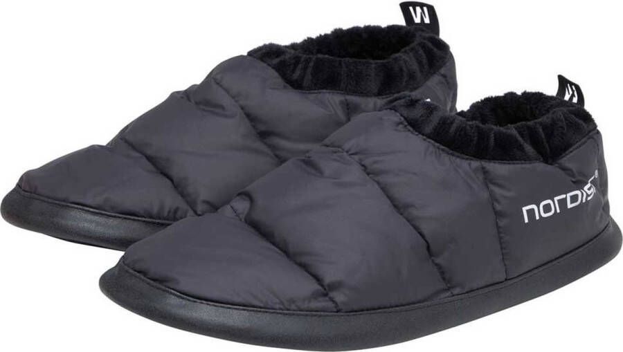 Nordisk Mos Down Slippers Pantoffels Zwart Man