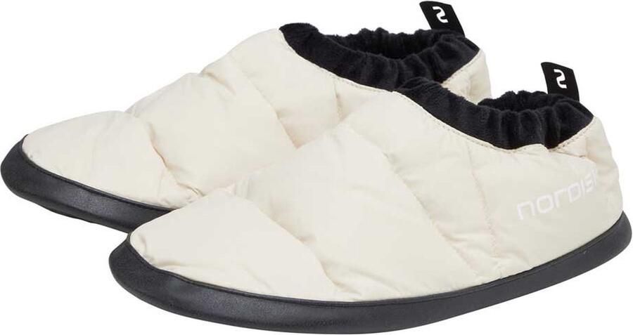 Nordisk Mos Down Slippers Pantoffels maat XS wit