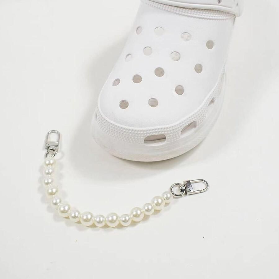 Nordivar Kettingen voor schoenen 2 stuks Parelketting Hanger Sandalen decoratie DIY stijl