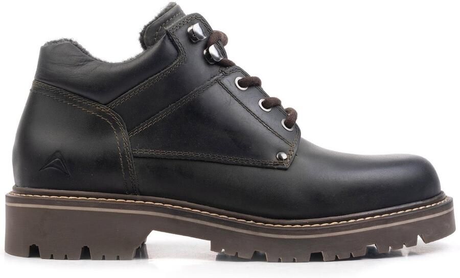 Nordland new thunder ankle boots heren army green waxed leer