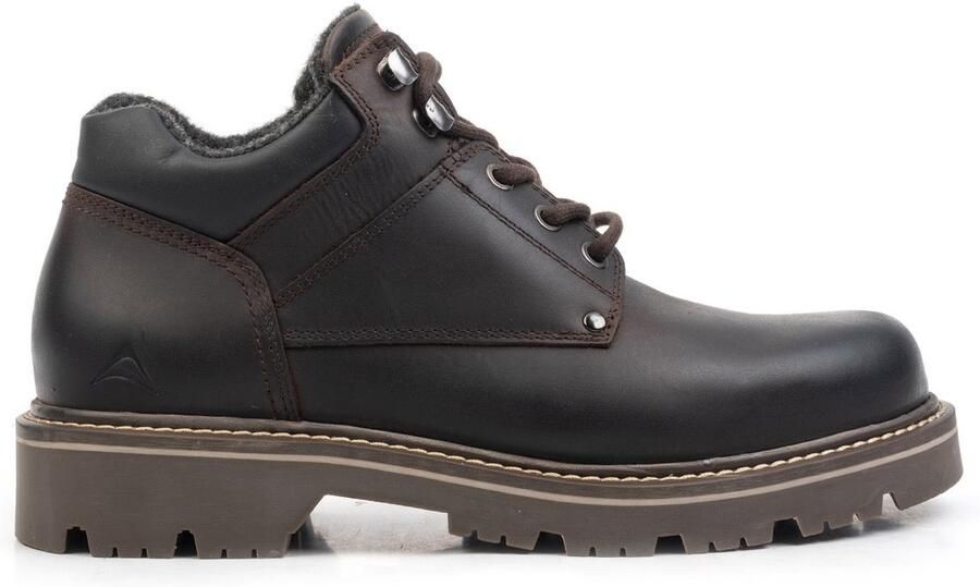 Nordland new thunder ankle boots heren donkerbruin waxed leer
