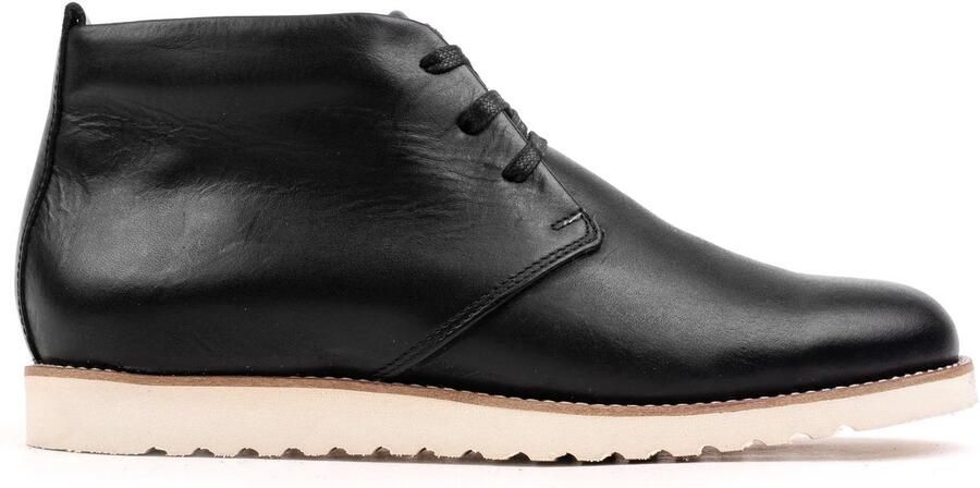 Nordland raval chucka boots heren zwart leer