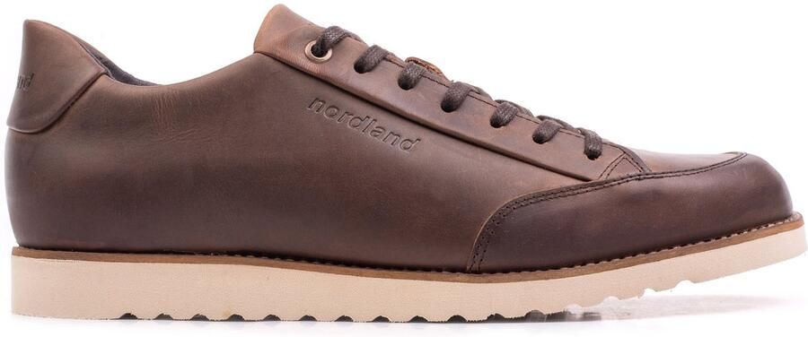 Nordland RAVAL COURT SNEAKER Cognac Leather