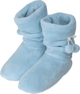 Normani Fleece-pantoffels voor dames met pompons