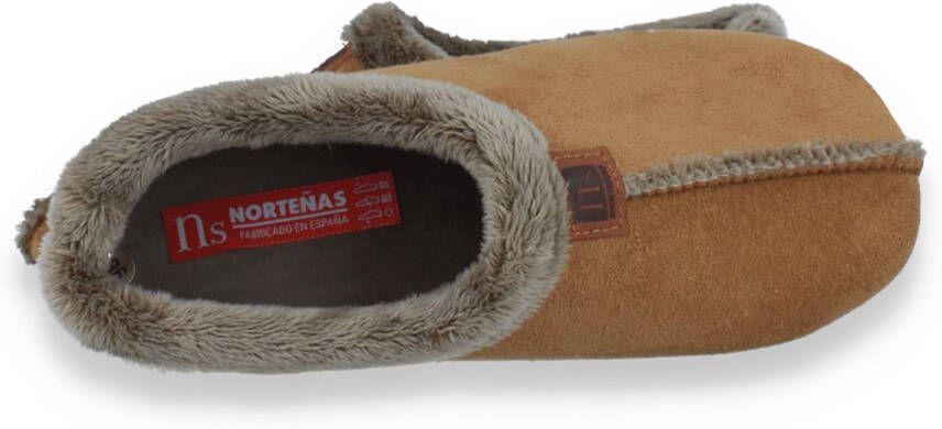 Nortenas Dames Pantoffel Camel