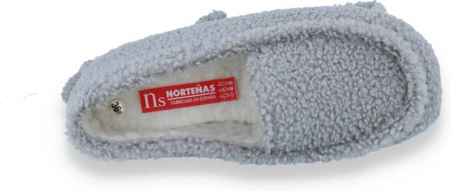 Nortenas Nortena's Dames Pantoffel Grijs GRAU