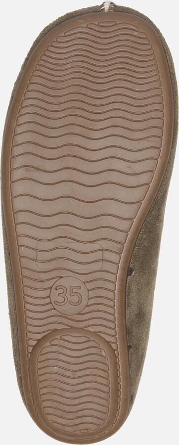 Nortenas Pantoffels Dames Sloffen Leer met voering Groen - Foto 3