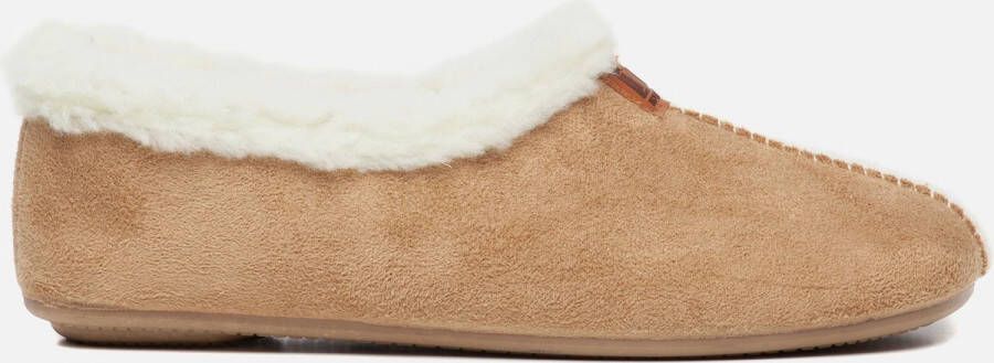 Nortenas Pantoffels Beige Textiel 270207 Dames Textiel