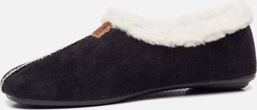 Nortenas Pantoffels Zwart Textiel 270212 Dames Textiel
