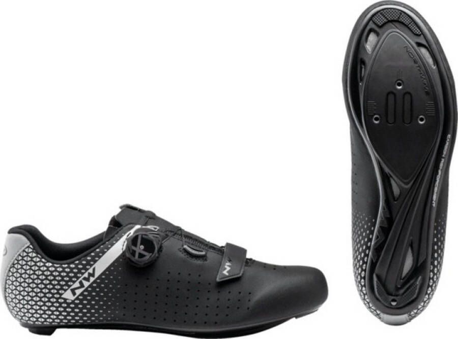 Northwave Core Pl Shoes Men zwart grijs Schoen