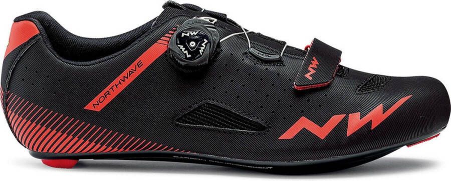 Northwave Core Plus Fietsschoenen Mannen zwart rood