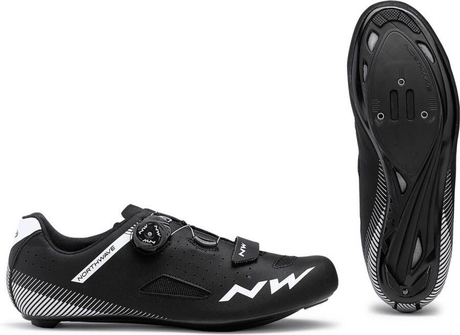 Northwave Core Race Fietsschoenen Unisex wit zwart