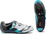 Northwave Fietsschoenen Race Wit Blauw Storm Carbon White Blue - Thumbnail 2